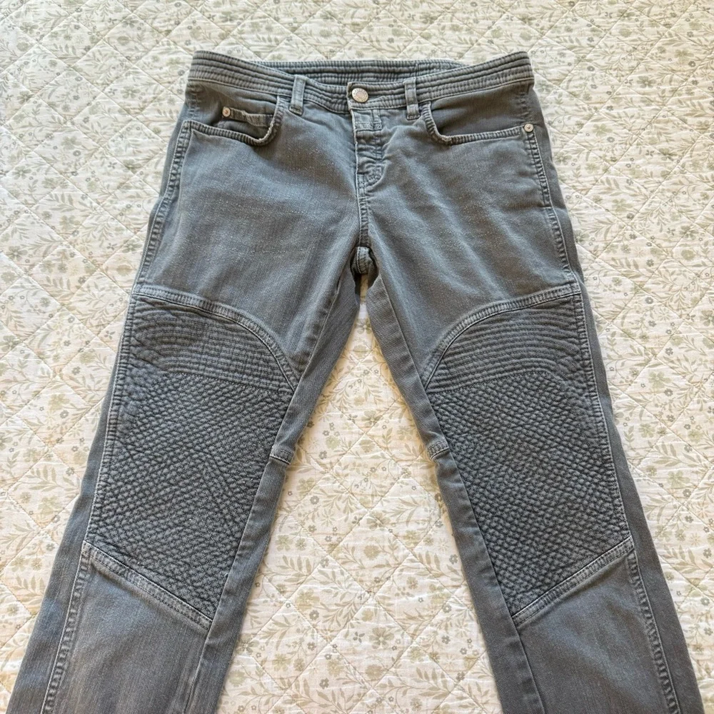Closed grey skinny jeans with zipper detail - Picture 2 of 8